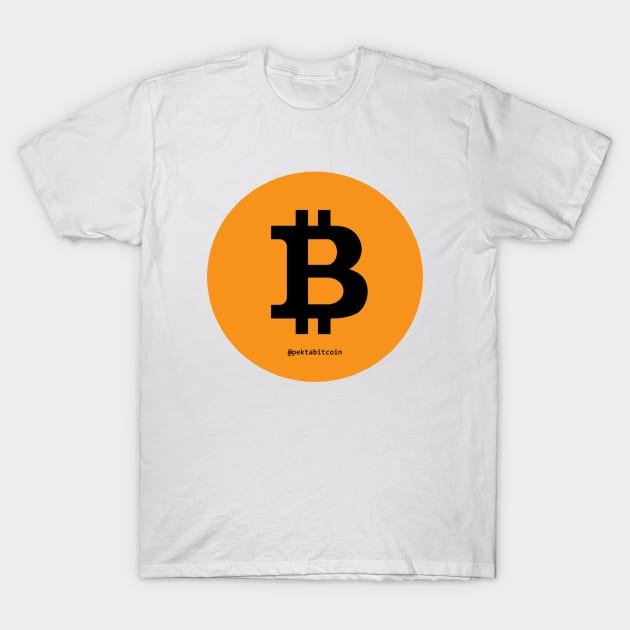 PektaBitcoin T-Shirt by Pektashop